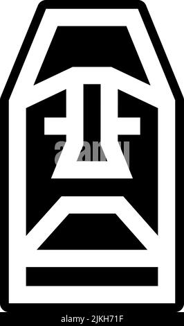 Humasapas Symbol schwarze Vektor-Illustration. Stock Vektor