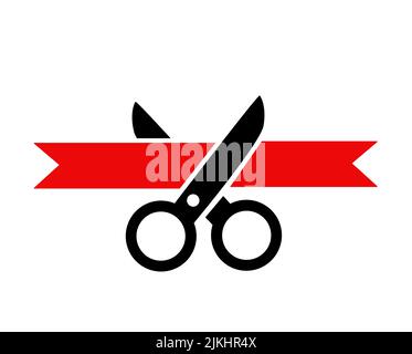 Symbol Schere Vector Illustration Stock Vektor