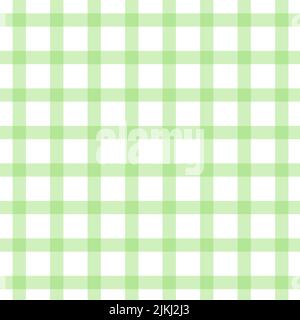 Kariert quadratisch nahtlose Muster symmetrisch grünen Hintergrund für Textil-Design Stock Vektor