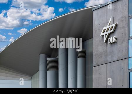 DLR-Gebäude im Innovationspark der Universität Augsburg Stockfoto