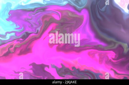 Eine schöne ölige Malerei mit gemischten Farben - perfekt für Hintergrund oder Hintergrundbild Stockfoto