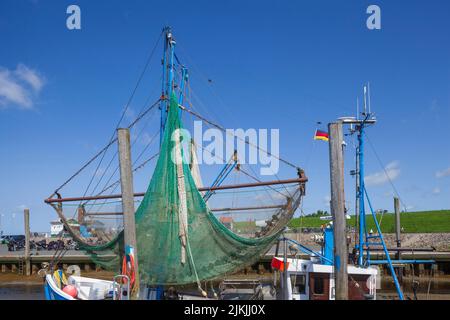 Kutterhafen, Dorumer Neufeld, Dorum, Niedersachsen, Deutschland, Europa Stockfoto