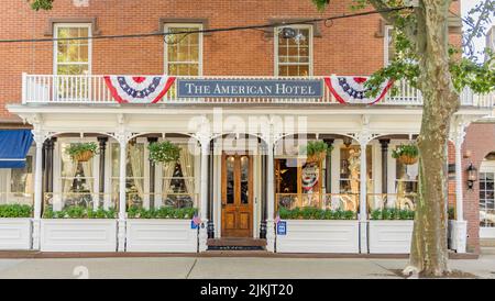 The American Hotel, Sag Harbor, NY Stockfoto