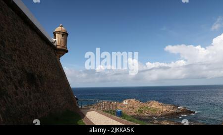 Castelo do Queijo an der Küste der Bürgergemeinde Nevogilde in Porto, Portugal Stockfoto