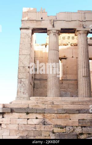 Beule-Tor, spätrömisches befestigtes Tor an der Akropolis von Athen, Athen, Griechenland Stockfoto