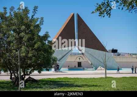 Das Denkmal für die Überseekämpfer in Lissabon, Portugal Stockfoto