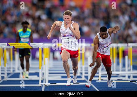 BIRMINGHAM, GROSSBRITANNIEN. 02. Aug, 2022. Während der Leichtathletik und para Athletics of Birmingham 2022 - Commonwealth Games in der Birmingham Arena am Dienstag, 02 August 2022 in BIRMINGHAM, GROSSBRITANNIEN. Kredit: Taka Wu/Alamy Live Nachrichten Stockfoto