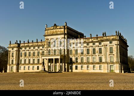 Das Schloss Ludwigslust, ein Herrensitz oder Schloss in der Stadt Ludwigslust, Mecklenburg-Vorpommern, Norddeutschland. Stockfoto