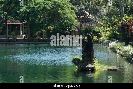 Königspalast Taman Ujung in Karangasem, Bali, Indonesien. Stockfoto