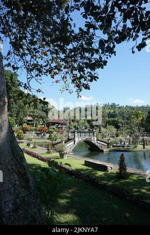 Königspalast Taman Ujung in Karangasem, Bali, Indonesien. Stockfoto