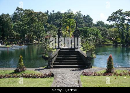 Königspalast Taman Ujung in Karangasem, Bali, Indonesien. Stockfoto