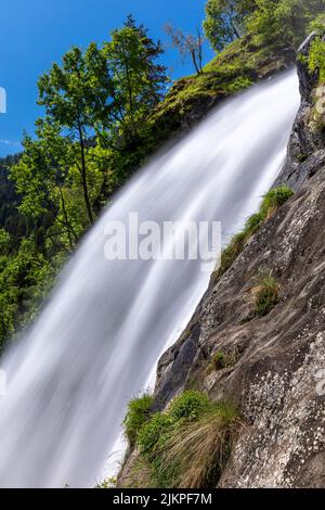 Partschins Wasserfall oberhalb Partschins, Südtirol Stockfoto