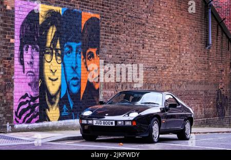 Ex George Harrison 1980 Porsche 928S phoyographiert in Liverpool 20/11/2021 Stockfoto