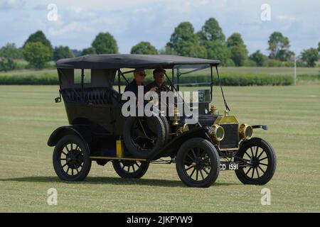 Ford Model T, CD 1591, Shuttleworth Air Display, Old Warden, England, Stockfoto