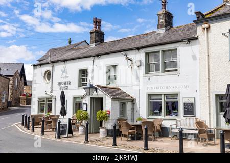 Waddington Village im Ribble Valley Lancashire, Higher Buck Inn Public House, Sommer 2022, England, Großbritannien Stockfoto