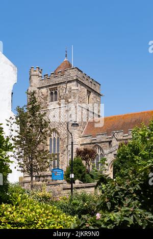 St. Clements Church, Hastings, East Sussex, England, Großbritannien Stockfoto