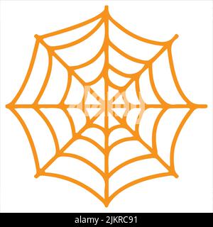 Halloween-Symbol. Flaches Grafikdesign. Symbol auf weißem Hintergrund. Vektorgrafik. EPS10. Stock Vektor