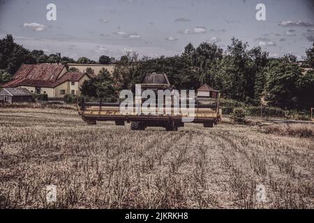 New Holland Mähdrescher Harvester Stockfoto