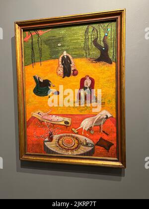 'Heat' von Florine Stettheimer, 1919, Öl auf Leinwand. Brooklyn Museum Stockfoto