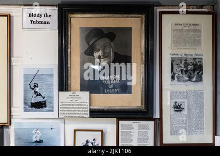 Biddy the Tubman im Fishermans Museum, Hastings, East Sussex, England, Großbritannien Stockfoto