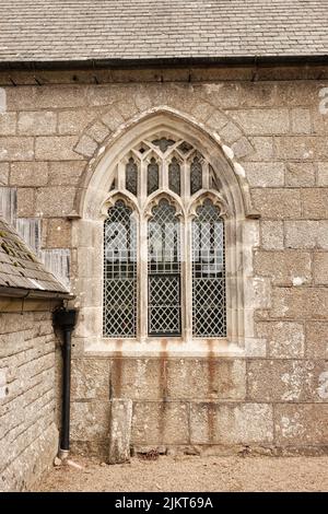 Außenansicht von St. Crewenna (KIRCHE VON SAINT CREWEN), Crowan, Cornwall Stockfoto