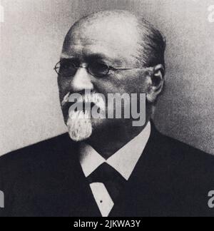 1870 ca., DEUTSCHLAND: FRANZ von PFISTERMEISTER, Kabinettsminister des Königs von Bayern LUDWIG II. Von Wittelsbach ( 1845 - 1886 ), der 1864 den Opernkomponisten Richard Wagner nach München dirigierte. - RE - REALI - ROYALTY - nobili - nobiltà - BAVIERA - Musik - klassisch - musica classica - Portrait - ritratto - Musik ---- Archivio GBB Stockfoto