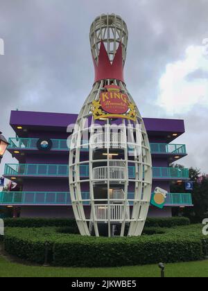 Disney's POP Century Resort Grounds in Walt Disney World, Orlando, USA Stockfoto