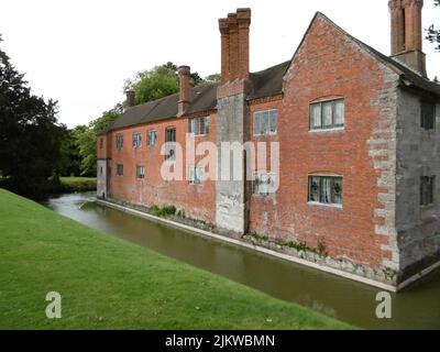 Das Herrenhaus des Baddesley Clinton National Trust in Solihull, Großbritannien Stockfoto