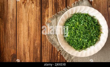 Kohl-Julienne für Suppe namens Caldo Verde Stockfoto