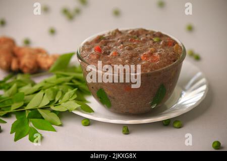 südindisches berühmtes traditionelles Frühstück Stockfoto