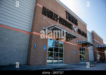 Augusta, GA USA - 10 18 22: Augusta Harley Davidson Retail Store Stockfoto