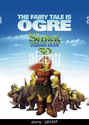 PRINZESSIN FIONA POSTER, SHREK FOREVER AFTER, 2010 Stockfoto