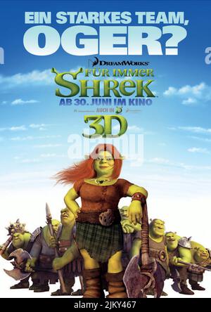 PRINZESSIN FIONA POSTER, SHREK FOREVER AFTER, 2010 Stockfoto