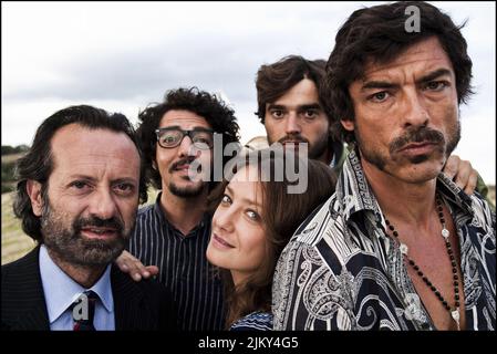 ROCCO PAPALEO, MAX GAZZÈ, Giovanna Mezzogiorno, PAOLO BRIGUGLIA, ALESSANDRO GASSMAN, Basilikata von Küste zu Küste, 2010 Stockfoto