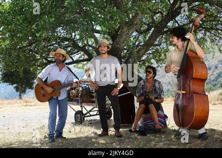 ROCCO PAPALEO, PAOLO BRIGUGLIA, MAX GAZZÈ, ALESSANDRO GASSMAN, Basilikata von Küste zu Küste, 2010 Stockfoto