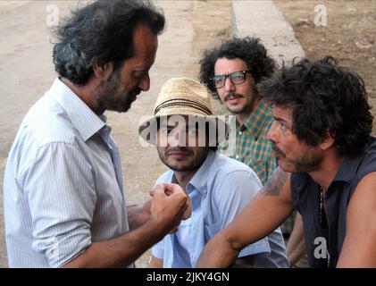 ROCCO PAPALEO, PAOLO BRIGUGLIA, MAX GAZZÈ, ALESSANDRO GASSMAN, Basilikata von Küste zu Küste, 2010 Stockfoto