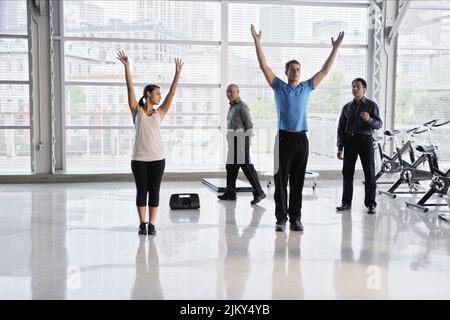 FRANCIA RAISA, ZHENHU HAN, BRENDAN FEHR, RUSSELL YUEN, der Schneide: Feuer und Eis, 2010 Stockfoto