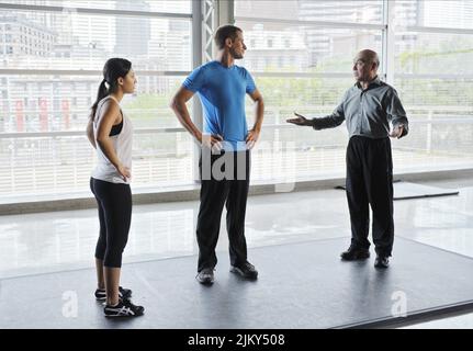 FRANCIA RAISA, BRENDAN FEHR, ZHENHU HAN, DIE SCHNEIDE: Feuer und Eis, 2010 Stockfoto