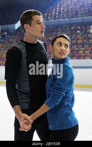 BRENDAN FEHR, FRANCIA RAISA, DER SCHNEIDE: Feuer und Eis, 2010 Stockfoto