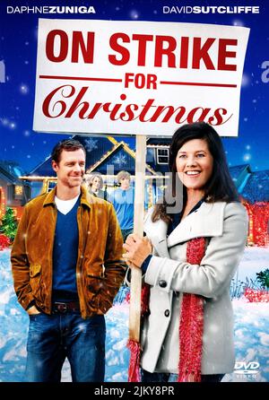 DAVID SUTCLIFFE, DAPHNE ZUNIGA-POSTER, IM STREIK ZU WEIHNACHTEN, 2010 Stockfoto