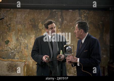 COLIN FIRTH, Geoffrey Rush, der König die Rede, 2010 Stockfoto