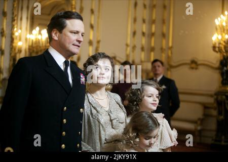 COLIN FIRTH, Helena Bonham Carter, die KING'S SPEECH, 2010 Stockfoto