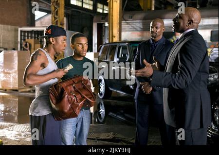 BRANDON T. JACKSON, Bow Wow, TERRY CREWS, Keith David, LOTTERY TICKET 2010 Stockfoto