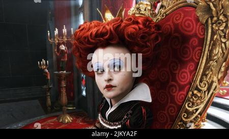 HELENA Bonham Carter, Alice im Wunderland, 2010 Stockfoto