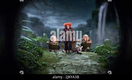 LUCAS,DEPP,LUCAS, ALICE IM WUNDERLAND, 2010 Stockfoto