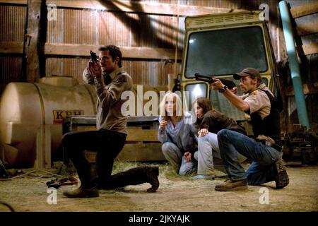 TIMOTHY OLYPHANT, Radha Mitchell, Danielle Panabaker, Joe Anderson, der CRAZIES, 2010 Stockfoto