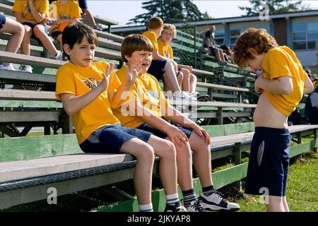 ZACHARY GORDON, ROBERT CAPRON, GRAYSON RUSSELL, DIARY OF A WIMPY KID, 2010 Stockfoto