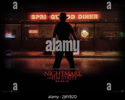 JACKIE EARLE HALEY POSTER, EIN ALBTRAUM AUF DER ELM STREET, 2010 Stockfoto