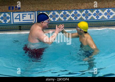 PHILIP Seymour Hoffman, John Ortiz, JACK GEHT, Bootfahren, 2010 Stockfoto