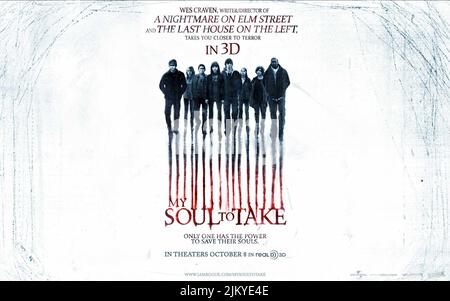 FILMPLAKAT, MY SOUL TO TAKE, 2010 Stockfoto